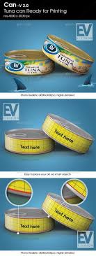 Canned Tuna V 2 0 Mockup For Printing Packaging Mockup Mockup Canned