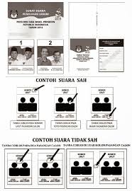 Contoh Surat Suara 5 Calon Media Center Image Resolution Find Image