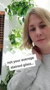 that trend where I show you my art and you fall in love #10kartist  #showmeyourart #stainedglassart #3dart