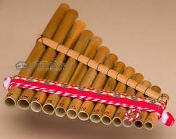 Andean Indian Bamboo Pan Flute F90 Native American Flute Pan Flute Native American Pottery