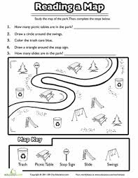 Reading A Map Worksheet Education Com Social Studies Maps Social Studies Worksheets Kindergarten Social Studies
