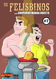 Chupando manga buceta - Os Felisbinos - Quadrinhos Eroticos