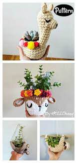 Cute Planter Crochet Patterns Crochet Plant Hanger Crochet Planter Cover Fun Crochet Projects