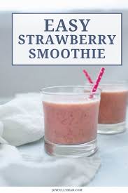 Strawberry Banana Greek Yogurt Smoothie Recipe Greek Yogurt Smoothie Smoothie Recipes With Yogurt Yogurt Smoothies