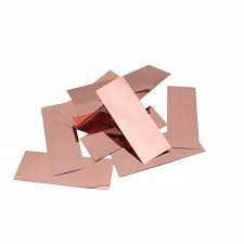 Opp bag/inner box, any customize package way available. Copper Rose Gold Confetti Streamers And Shapes Usa Factory Prices Times Square Confetti