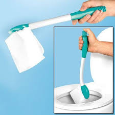 Comfort Wipe Personal Hygiene Device With Release Button For Sanitary Disposal Personal Hygiene Better Cleaning Home Health Care