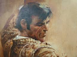 Rico Tomaso Bull Fight Art
