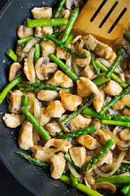 Ginger Chicken Stir Fry With Asparagus Cooking Classy