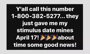 False: Helplines To Track US Stimulus Payments Actually Phone Sex Numbers |  BOOM