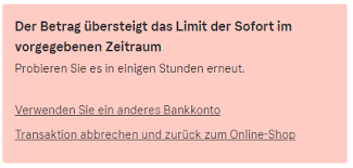 The name sofort überweisung changed to sofort with local translations for each country respectively (e.g. Fehlermeldung Bei Klarna Sofort Geld Rechnung