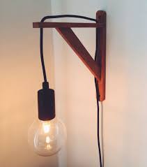 Diy Lampe Hyldeknaegt Fra Ikea Og Lampe Fra Ellos Lamper Boligindretning Ideer