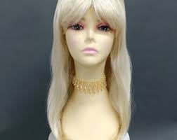 Blonde Straight Beehive Costume Wig Retro Groovy 60s Vintage Mod Bouffant  Halloween Cosplay [20-128-stbeehive-613]