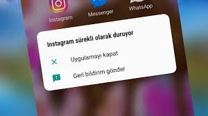 Xiaomi, samsung, huawei gibi markaları etkileyen sorun her saniye çıkan hata ekranı nedeniyle kullanıcıların canını sıkıyor. Instagram Durduruldu Hatasi Kesin Cozumu Siber Star