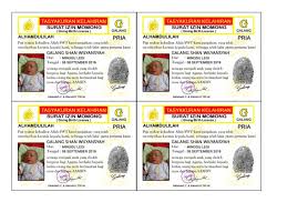 Bahwa saya benar adalah orang tua kandung dari peserta gemapala yang bersangkutan. Sim