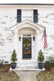 Oct 23, 2019 · the first step for whitewashed brick is to clean it very thoroughly first. Limewashed Brick Exterior Makeover Reveal Bless Er House