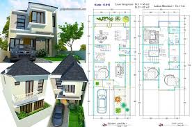 Desain rumah minimalis ukuran 6×6 meter. Desain Rumah 6 X 7 2 Lantai Novocom Top