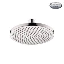 Clean your shower head at least once a year. Hansgrohe Croma 6 Inch Showerhead Upgrade Modern 1 Spray Full Easy Clean With Quickclean In Chrome 28450001