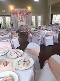 Blush Pink Baby Shower Baby Shower Party Ideas Photo 11 Of 11 Blush Pink Baby Shower Rose Gold Baby Shower Baby Shower Venues