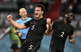 Hungary have gone ahead against germany, with szalai turning in a great header. J 5ranmcdrmwm