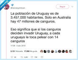 Canal principal jajaja es algo que se me ocurrió hacer por todo el mame este!!! Vef Visto En Las Redes Uruguay Vs Canguros Por Hematxylineosin