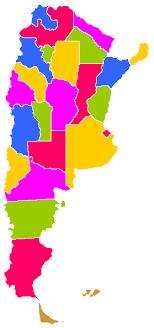 En busca de una representación, el mapa de danti. Map Quiz Argentina Geografia 5Âº Educacion Primaria 7 5 Provincias Argentinas
