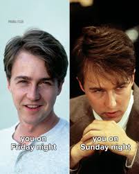 The weekends are for dissociating. Stave off the #SundayScaries and watch  #PrimalFear