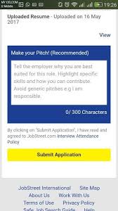 Jun 16, 2005 · cover letter sample and template. Jobstreet Best Pitch Beinyu Com