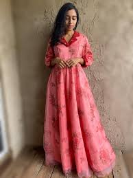Buy latest indian anarkali suits. Floral Designer Gown Anarkali Suit Set Indian Etsy