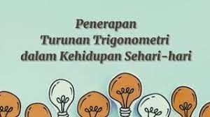 We did not find results for: Penerapan Turunan Trigonometri Dalam Kehidupan Sehari Hari Youtube