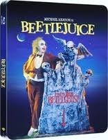 The case has a lenticular slipcover with artwork that changes depending on the angle you look at it. Beetlejuice Blu Ray Digibook