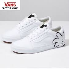 Details About Vans Disney 90th Anniversary Old Skool Mickey White Fashion Sneakers Shoes