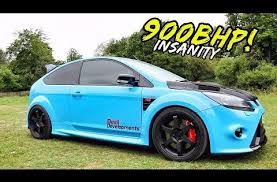 Un Proprietaire De Ford Focus Rs A Fait Modifier Lourdement Son Auto Qui Developpe Plus De Chevaux Qu Une 812 Superfast Ford Focus Focus Rs Ford Focus Rs