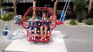 Bikinis, fail, fuego, hotness, humor, video. Horrifying Moment Slingshot Ride Cable Snaps Daily Mail Online