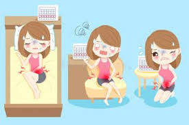 Resep Dan Tips Tips Mengatasi Nyeri Haid Kartun Ilustrasi Karakter Gambar Hewan Lucu