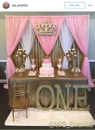 Pink And Gold Party Baby Shower Princess Princess Birthday Party Baby Shower Parties
