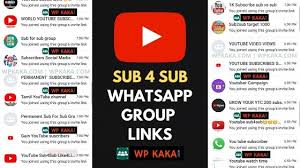 Whatsapp group link demand getting very high among all the whatsapp users. Join 2500 Youtube Sub 4 Sub Whatsapp Group Link 2020 Updated Daily