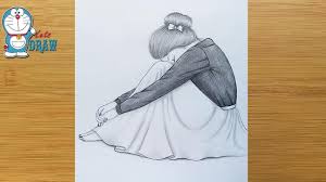 This time we again want to invite your kids to draw, only now ice crayons in oil! Hidden Face Drawing How To Draw A Girl With Cap Pencil Sketch Bir Kiz Nasil Cizilir Youtube