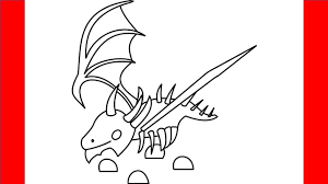 Your love as far as i can see (i can see) is all i'm ever gonna need (yeah) there's one thing for sure. How To Draw Shadow Dragon From Roblox Adopt Me Step By Step Drawing Youtube