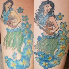 18 reviews of juli moon studio juli moon's it the epitome of a mystical tattoo shop! My Hula Girl Got A Bit Of A Facelift Today Thanks To Julie Card At New Moon Tattoo In Ottawa Fixedtattoos