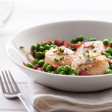 Then in a separate pan heat the olive oil add the shallot or onion celery and a pinch of salt and sweat the vegetables for about 3 minutes. Bbq Salmon Skewers With Crunchy Slaw Recipe Cooking With Fresh Herbs Bacon Risotto Risotto Recipes