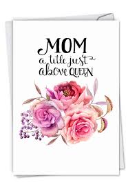 Maybe you would like to learn more about one of these? Mom Above Queen Happy Birthday Greeting Card