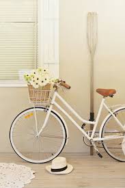 Bicycle basket , bike basket , bike accessories , bolga basket , basket for bicycle , bike bag , bike front basket. White Vintage Bike With Basket Cheaper Than Retail Price Buy Clothing Accessories And Lifestyle Products For Women Men