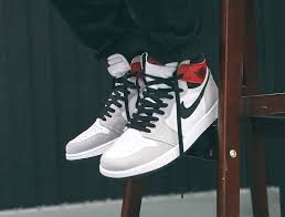 Pin On Air Jordan 1 High Og Light Smoke Grey