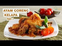 Nah, ternyata sayur ayem menawarkan berbagai kreasi resep yang sedap dan tak kalah segar. Resep Ayam Goreng Kelapa Part 1 Live Facebook Sajian Sedap Youtube Food Food And Drink Chicken