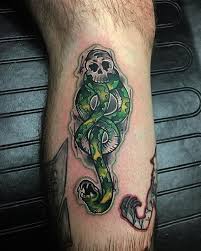 The symbol of lord voldemort and his death eaters looks freaking awesome when carved on the wrist. Top 30 Dark Mark Tattoos New Dark Mark Tattoo Designs Ideas
