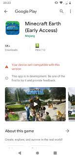 Check spelling or type a new query. Minecraft Earth Won T Download On A Moto G7 Power Google Play Community