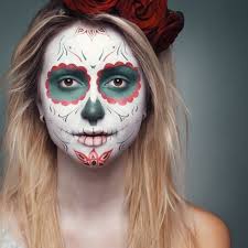 Here is my first halloween makeup upload of 2014!an easy carina/mexican sugar skull using supracolor from kryolan, and eyeshadow. 12 Halloween Sugar Skull Makeup Ideas For Women