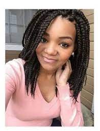 Box Braids Bob Shoulder Length Short Box Braids Hairstyles Shoulder Length Box Braids Box Braids Styling