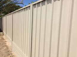 Colorbond Steel Fencing Contractors Perth Wa Portable Fence Fence Backyard Fences