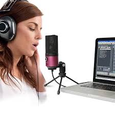 Amazon.com: FIFINE USB Podcast Condenser Microphone Recording On Laptop, No  Need Sound Card Interface and Phantom Power-K669 : Musical Instruments